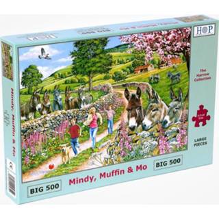 👉 Puzzel XL Mindy, Muffin & Mo 500 Stukjes 5060002005354