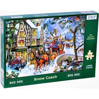 👉 Puzzel XL Snow Coach 500 Stukjes 5060002005361