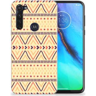 👉 Geel Motorola Moto G Stylus TPU bumper Aztec Yellow 8720215718256