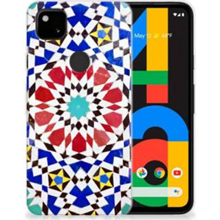 Siliconen hoesje Google Pixel 4a TPU MozaÃ¯ek 8720215257700