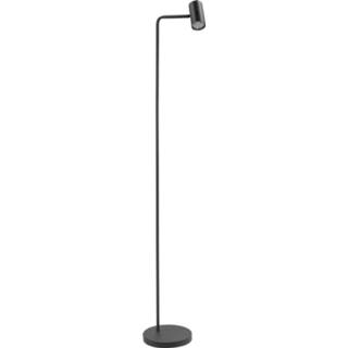 👉 Vloerlamp zwart Burgos 1 lichts 134cm 8718379038594