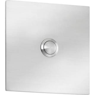 Roestvrijstalen roestvrij staal zilver Belplaat Grande van roestvrijstaal