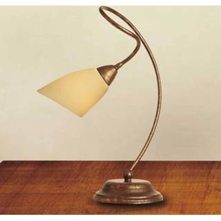 👉 Tafellamp bruin Alessandro, antiek