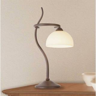 👉 Tafel lamp bruin Tafellamp Christian in