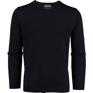 👉 Pullover blauw l truien male Bos Bright Blue Aron v-neck 20305ar21bo/290 navy 8720008274358 8720008274426