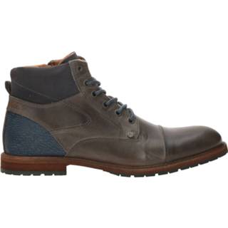 👉 Veterboots leer male grijs Dstrct Veterboot 7438214614646