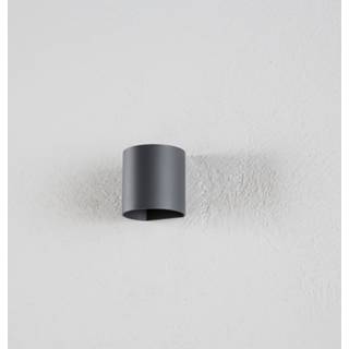 👉 Wandlamp antraciet aluminium warmwit a+ Eenvoudige LED Dodd voor buiten - IP44