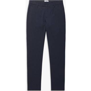 👉 Male blauw Woodbird Steffen plin pants navy 2036-208 5712866623778