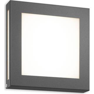 👉 Buitenwandlamp antracietkleurige antraciet RVS warmwit a+ CMD LED Legendo Mini