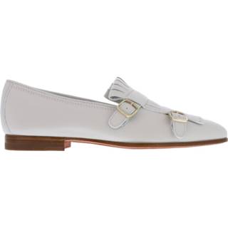 👉 Leer damesschoenen vrouwen wit Santoni 54646