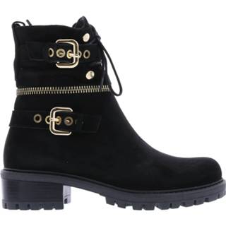 👉 Schoenen damesschoenen vrouwen zwart Albano Booty zip fantasy velvet 2015000042699 2015000042668 2015000042705