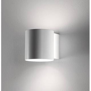 👉 Wand lamp hars a++ Elio Martinelli wit Luce tube - cilindrische wandlamp