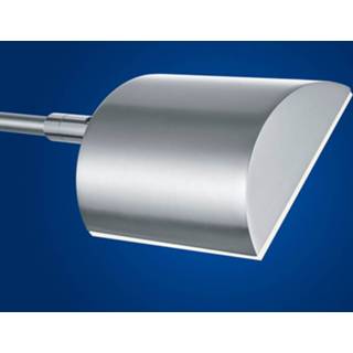 👉 Tafellamp nikkel a+ gesatineerd B-Leuchten Graz LED tafellamp, mat