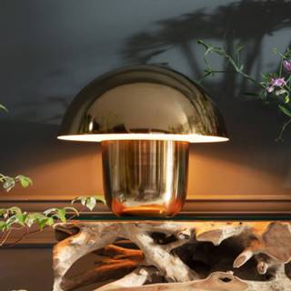 👉 Tafel lamp goud a++ KARE Mushroom - tafellamp in champignonvorm,