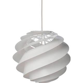👉 Hang lamp wit a++ small LE KLINT Swirl 3 - hanglamp in