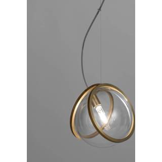 👉 Hang lamp messing a++ transparant Terzani Pug hanglamp 1-lamp