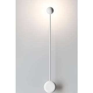 👉 Design wandlamp witte Pin met led