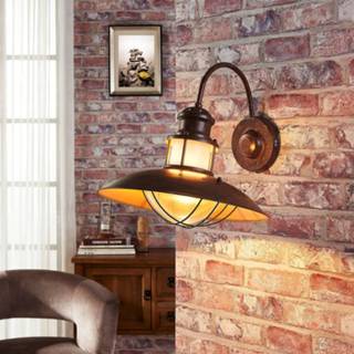 👉 Roestbruin Villa-wandlamp Louisanne in