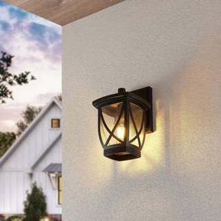 👉 Buitenwandlamp zwart IJzer a++ helder Lindby Fritza buitenwandlamp, hoogte 26,7 cm