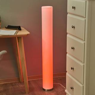 👉 Kleurrijk verlichtende led-vloerlamp Mirella, RGB