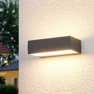 👉 Wandlamp Lissi - LED outdoor in hoekige vorm