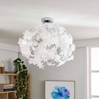 👉 Plafondlamp wit Maple - met bladmotief