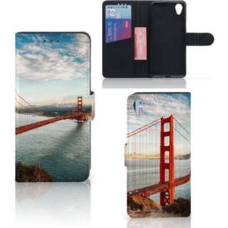 Flipcover x Sony Xperia Flip Cover Golden Gate Bridge 8720215954364