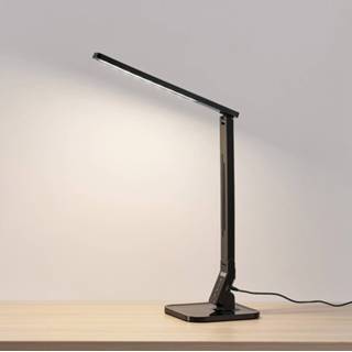 👉 Bureaulamp zwart kunststof a+ Arcchio Lianel LED bureaulamp,