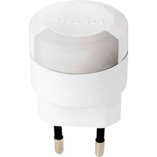 👉 Nachtlamp wit kunststof oranje LED MM00103 voor het stopcontact