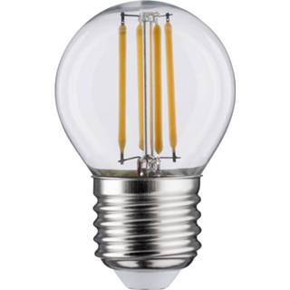 LED lamp druppel helder glas warmwit a+ 04000870286333 E27 Glas warmwit a+ LED lamp E27 5W druppel 2.700K helder