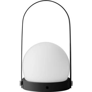 👉 Sfeerlamp zwart a+ opaalwit Menu Carrie LED sfeerlamp, oplaadbaar,