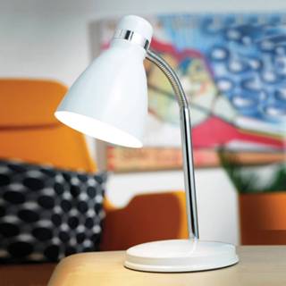👉 Moderne tafel lamp aluminium wit tafellamp CYCLONE,