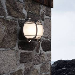 👉 Buitenwandlamp nikkel messing vernikkeld a++ Helford,
