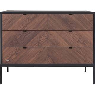 👉 Commode zwart vince walnut kinderen Kidsmill Breed Black /