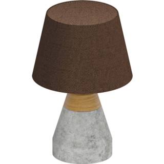 👉 Tafellamp textiel Mooie Tarega m. betonen voet