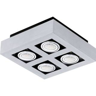 👉 Plafondlamp chroom LED Loke 4 lichts