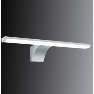 👉 Zilver kunststof universeel wit a+ eglo LED-spiegellamp Pandella 2 IP44