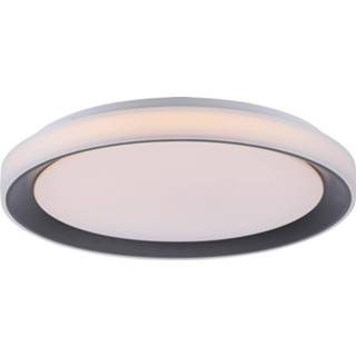 👉 Plafondlamp zwart Disc 51cm Lola Smart Home