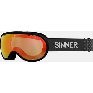 👉 Skibril zwart rood unisex Sinner Vorlage Zwart/Rood 8715999189804