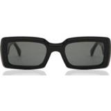 👉 Zonne bril male zwart Retrosuperfuture Zonnebrillen Sacro Black IQAR 2JI 8059026095295