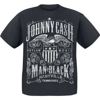👉 Shirt zwart mannen mouw halve Cash, Johnny - Outlaw Music T-shirt 5054190315463