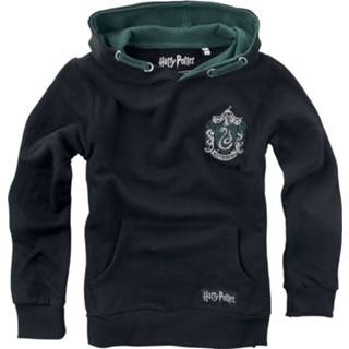 👉 Trui zwart unisex Mouw Long Harry Potter - Slytherin met capuchon 3664794157820