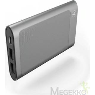 👉 Powerbank antraciet Hama HD-5 Lithium-Polymeer (LiPo) 5000 mAh 4047443414410