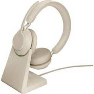 👉 Jabra Evolve2 65 HS+Stand UC Stereo Beig 5706991022957