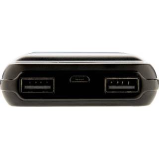 👉 Powerbank zwart ABS One Size XD Collection Pocket 10.000 mAh 9,3 cm 8714612110287