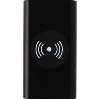 👉 Powerbank zwart aluminium One Size XD Collection draadloos 10.000 mAh 12,5 cm alu 8714612113844