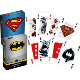 👉 Speelkaart karton One Size meerkleurig Cartamundi speelkaarten DC Super Heroes Duopack 5411068017728