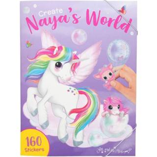 👉 Kleurboek papier One Size meerkleurig meisjes Ylvi & the Minimoomis Naya's World 33 cm 4010070450397