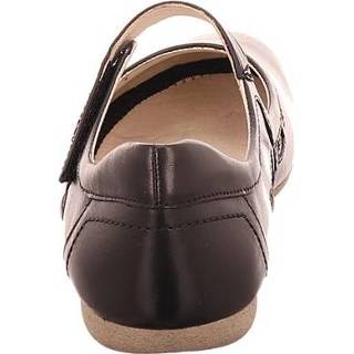 👉 Ballerina's glad leer zwart Josef Seibel Ballerinas 4056828818613