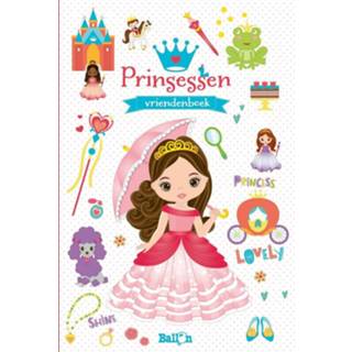 👉 Vriendenboekje One Size meerkleurig Prinsessen Vriendenboek 9789403218007